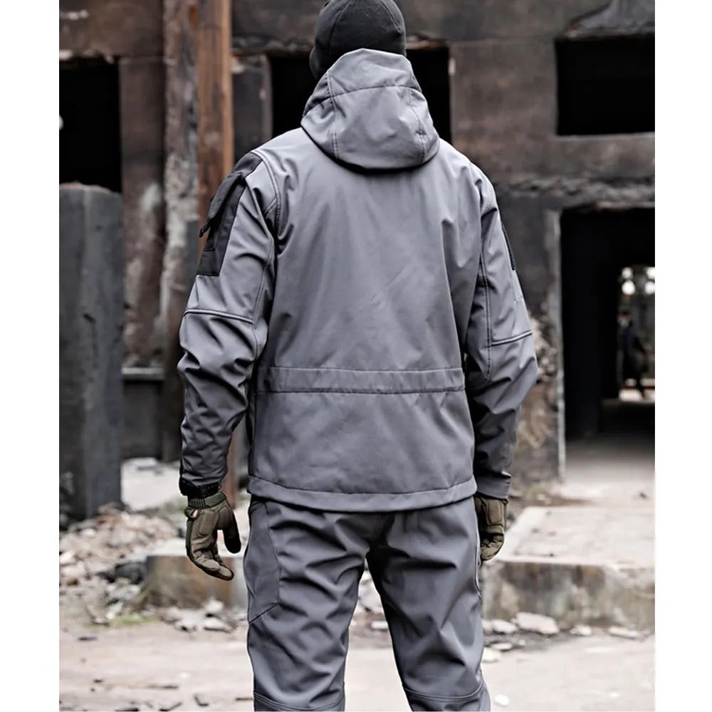 Waterdichte outdoor set voor heren met jas en broek – Falk