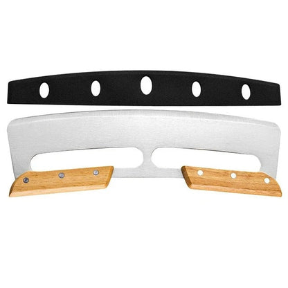 Grote Pizzasnijder met Gebogen Roestvrijstalen Mes (35 cm) - Bruno