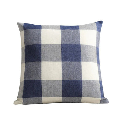Gezellige Geruite Kussenhoes in Landhuisstijl – Autumn Plaid