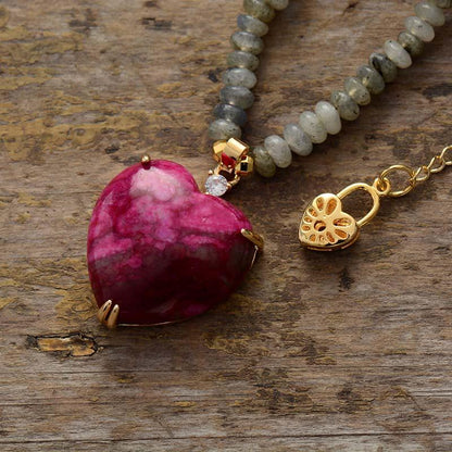 Helende Hart Kralenketting - Nova
