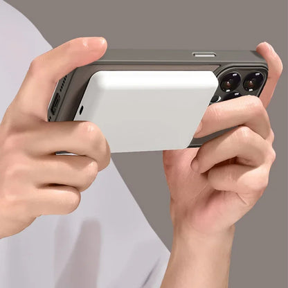 Matte Armour Magnetic Case with Shock Protection & Magsafe Support – 1+1 FREE-Dark Purple-For iPhone 16e-State of Style