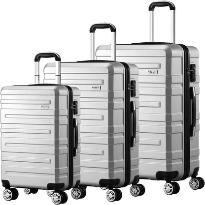 3-delige Hard-Shell Spinner Kofferset met TSA-slot en Georganiseerde Binnenkant
