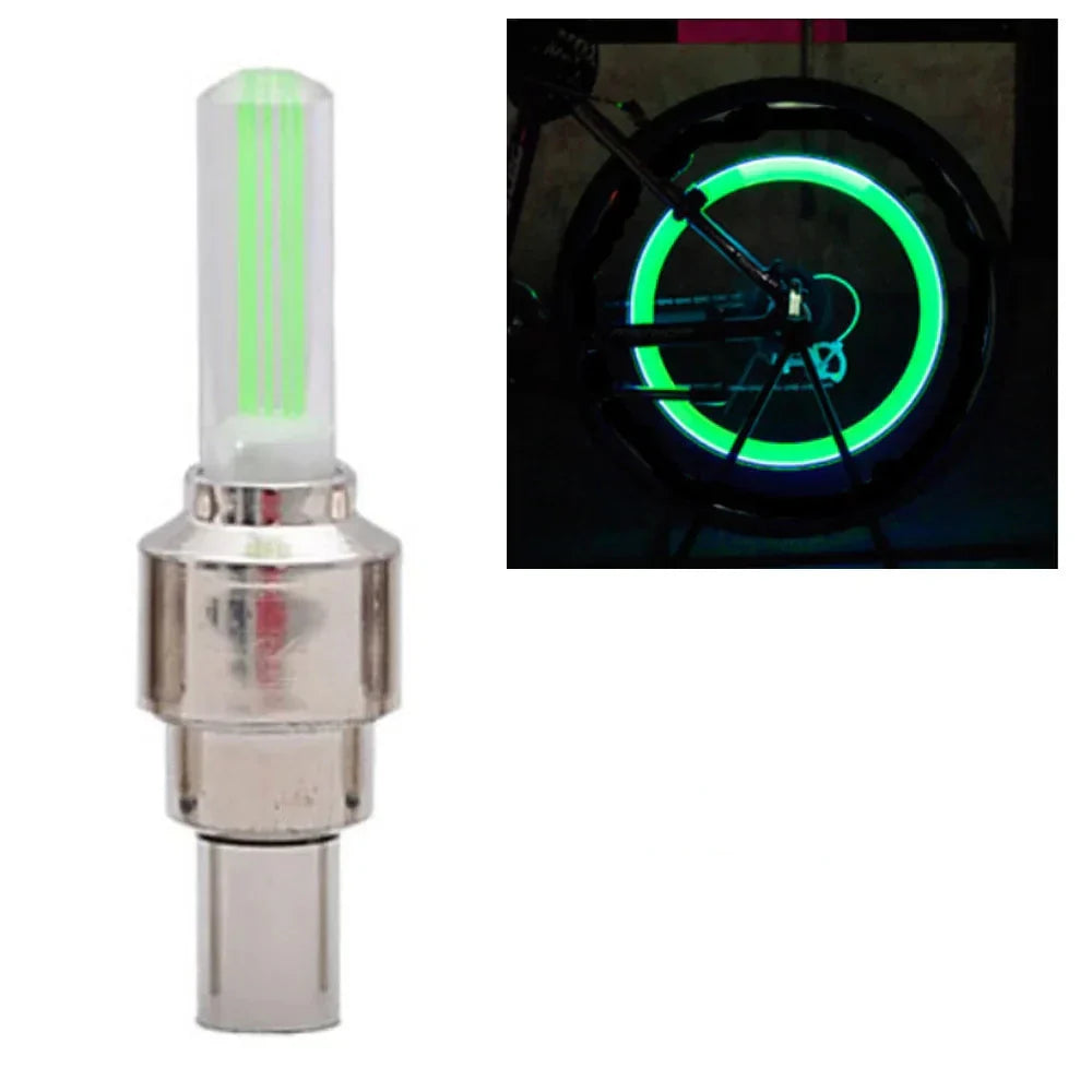 Set van 4 Verlichte Ventieldoppen – GlowRims