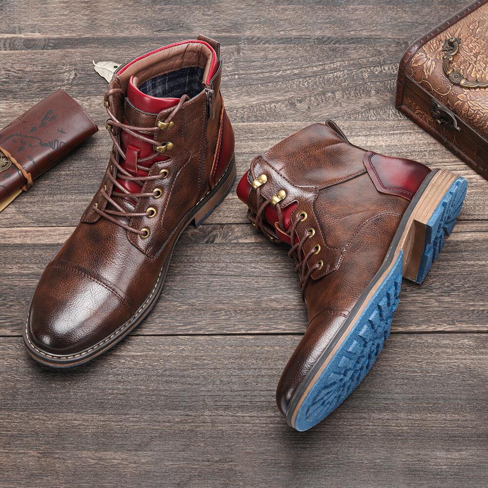 Bruine Heren Oxford Laarzen – Jules