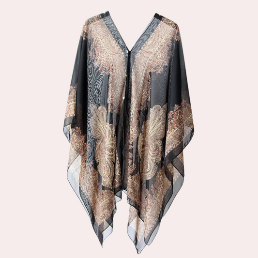 Veelzijdige Poncho-sjaal voor Dames - Mira