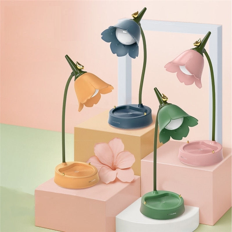 Bloemvormige Bureaulamp - LumaPetal