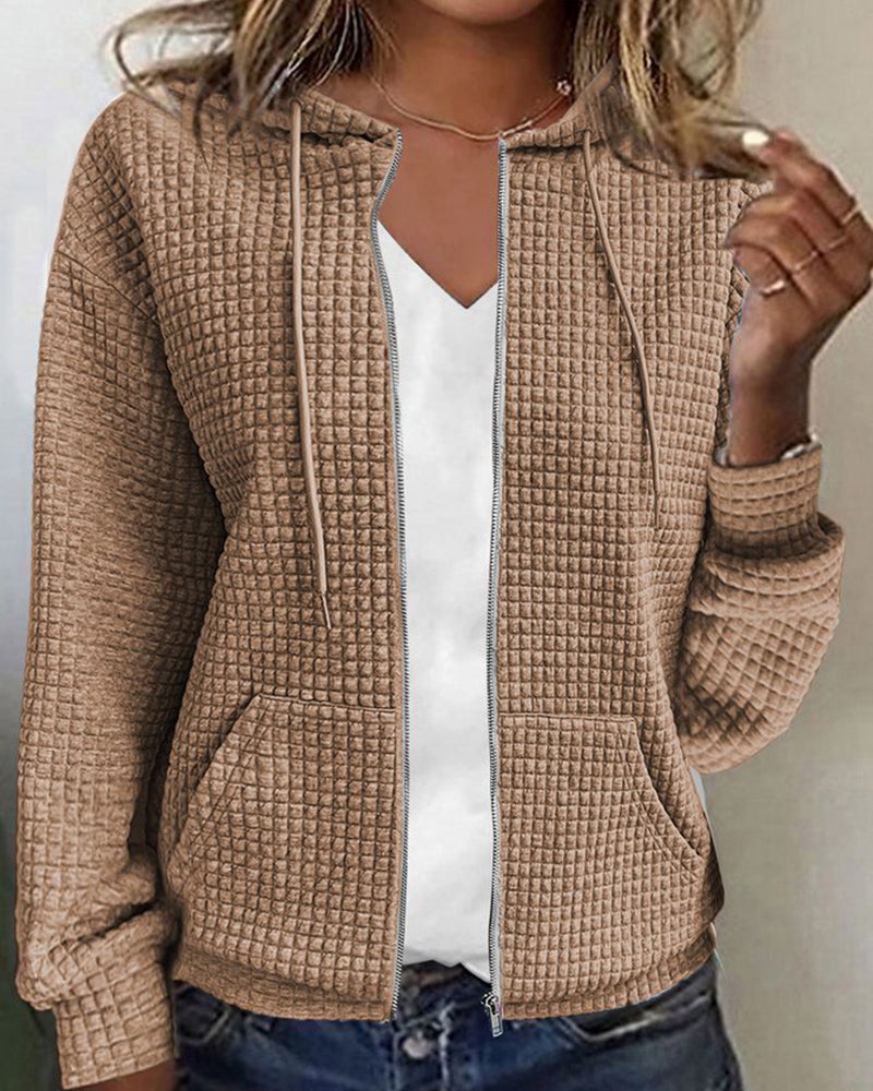 Casual Damesvest met Capuchon – Elvira
