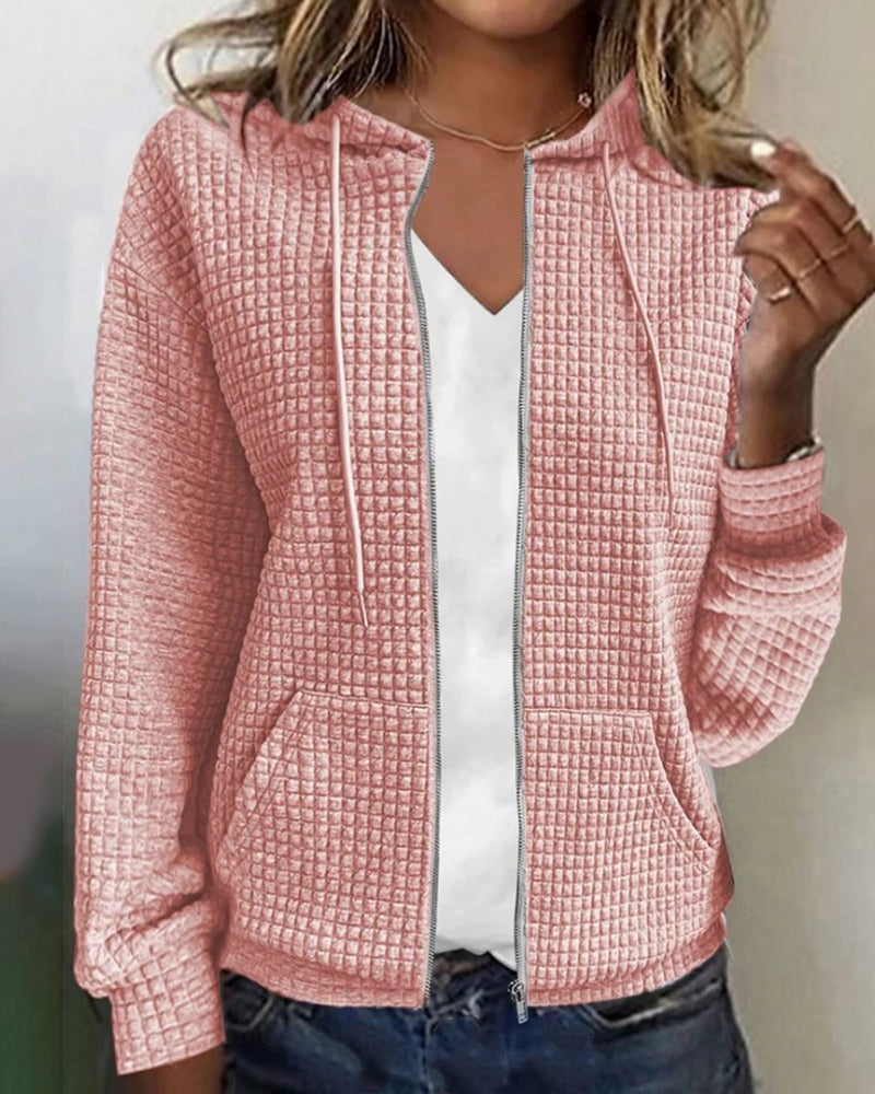 Casual Damesvest met Capuchon – Elvira