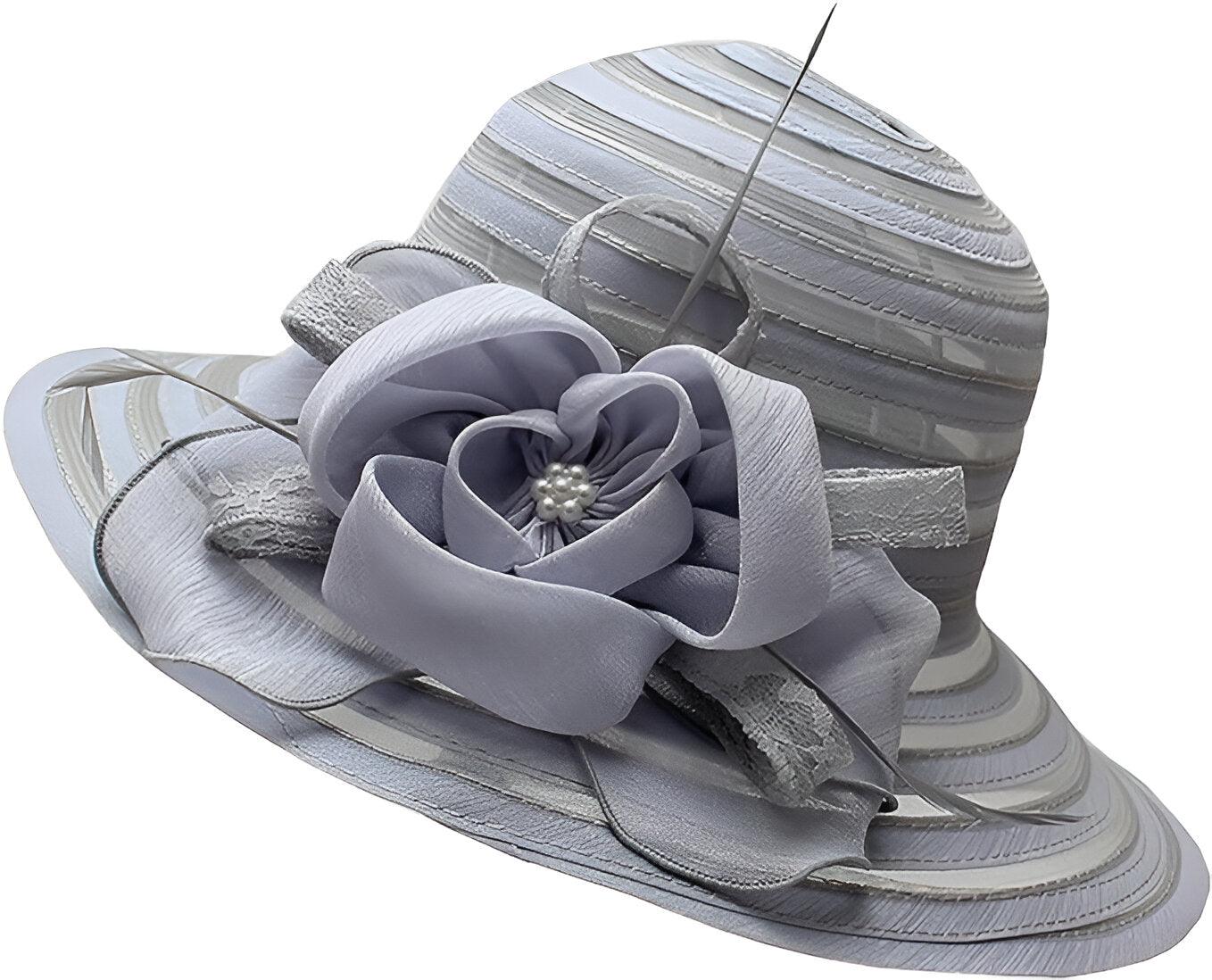 Trendy Dames Organza Zonnehoed - Mirielle