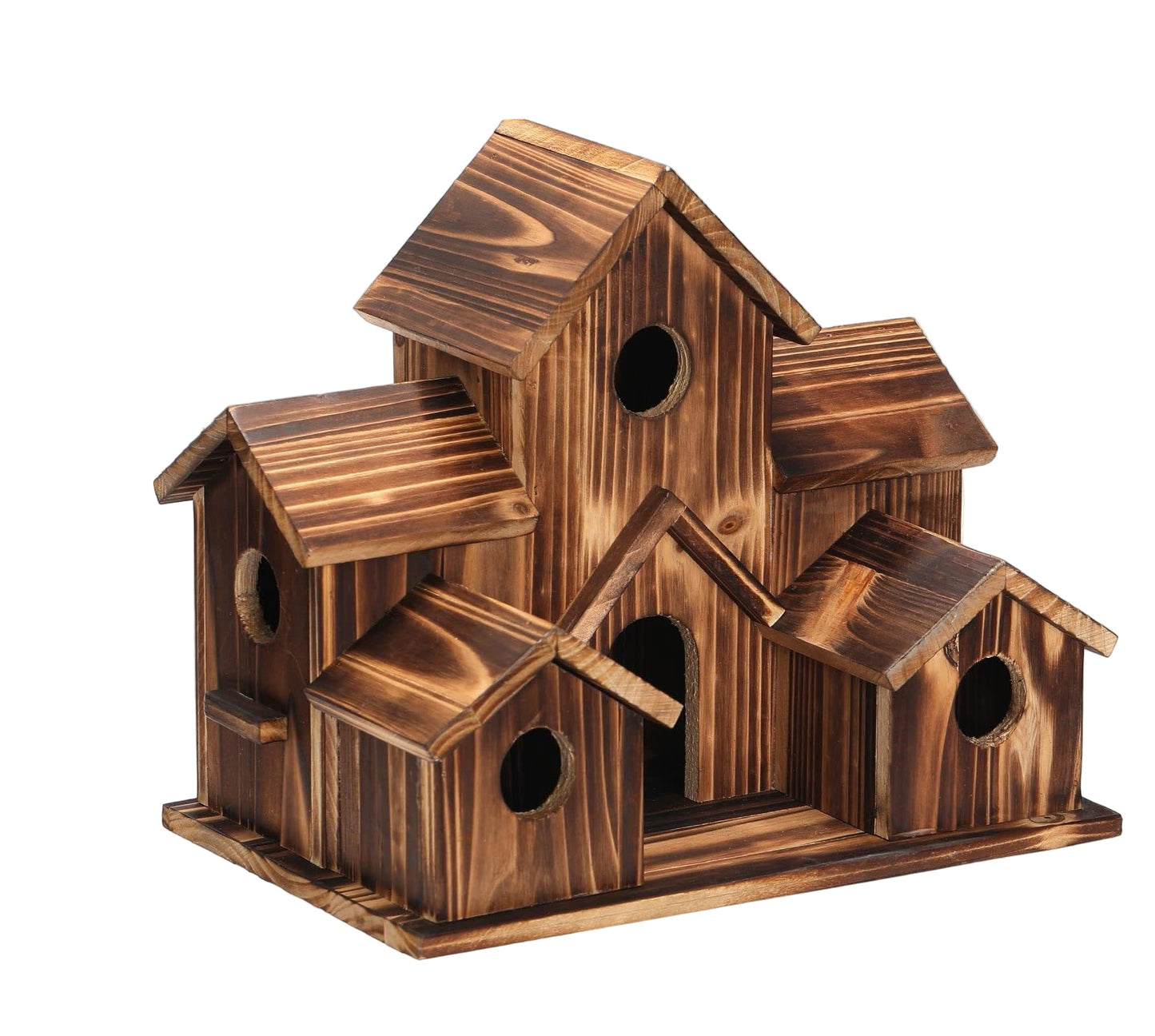 Functionele houten nestkast voor tuinvogels – Nestora