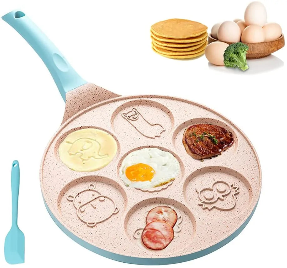 Pan met dierenmotief voor kinderpannenkoeken met antiaanbaklaag – 26 cm