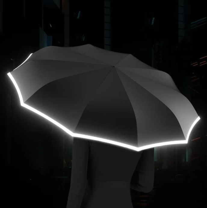 Reflecterende stormparaplu – AeroGlow