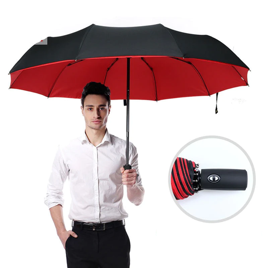Stormbestendige & Opvouwbare Paraplu – AeroShield