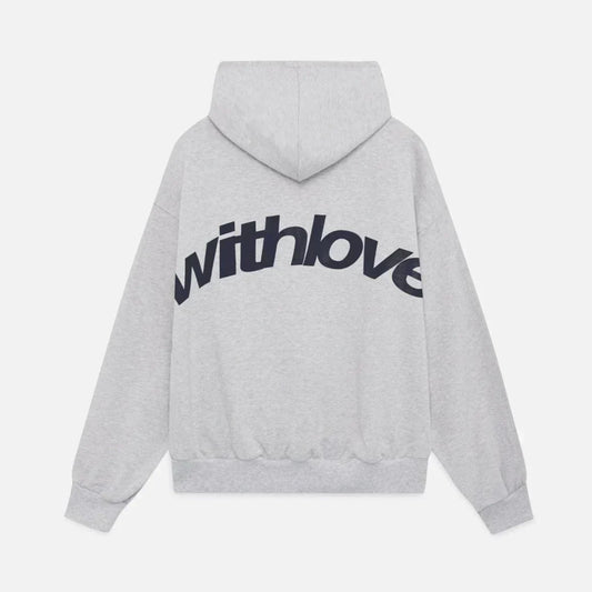 Warme Herfsthoodie met Rugprint – Love