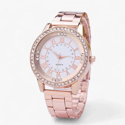 Stralend Dameshorloge met Diamanten - Isolde