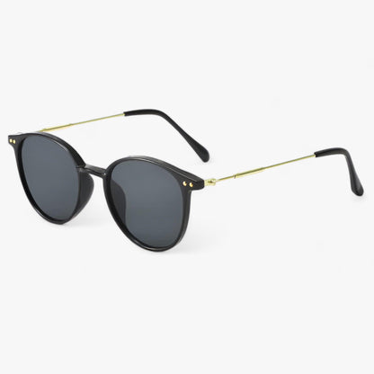 Luxe Dames Zonnebril met Rond Frame - Liora