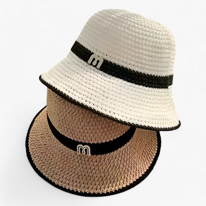 Luchtige dames zomerhoed met brede rand – BreezeShade Isla