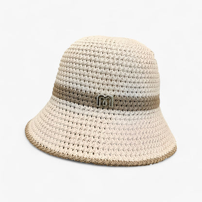 Luchtige dames zomerhoed met brede rand – BreezeShade Isla