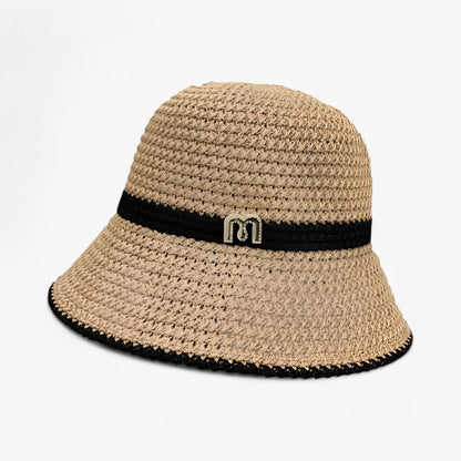 Luchtige dames zomerhoed met brede rand – BreezeShade Isla