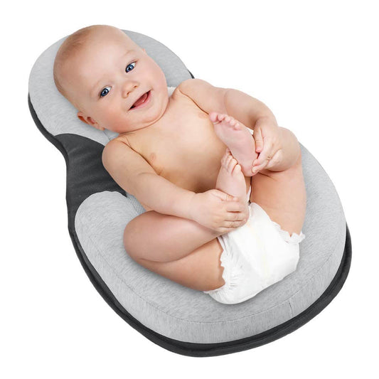 Ergonomisch draagbaar babybedje met hoofdsteun tegen afplatting van het hoofd – Slaapcocon