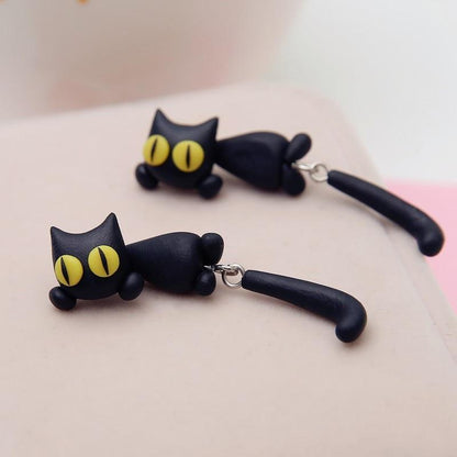 Schattige Kattenpoot Oorbellen - Purrfect Paws