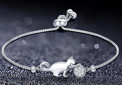 Stijlvolle Kattenarmband - PurrAmour