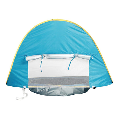 UV-beschermende strandtent met geïntegreerd baby-pootjebadje – Schattenplitsch