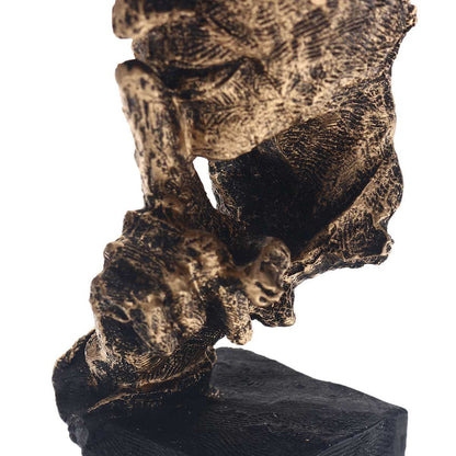Abstract Gouden Sculptuur – Soren