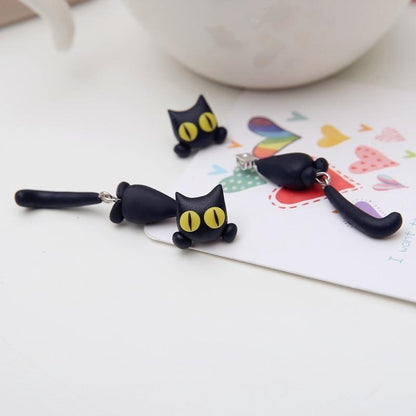 Schattige Kattenpoot Oorbellen - Purrfect Paws