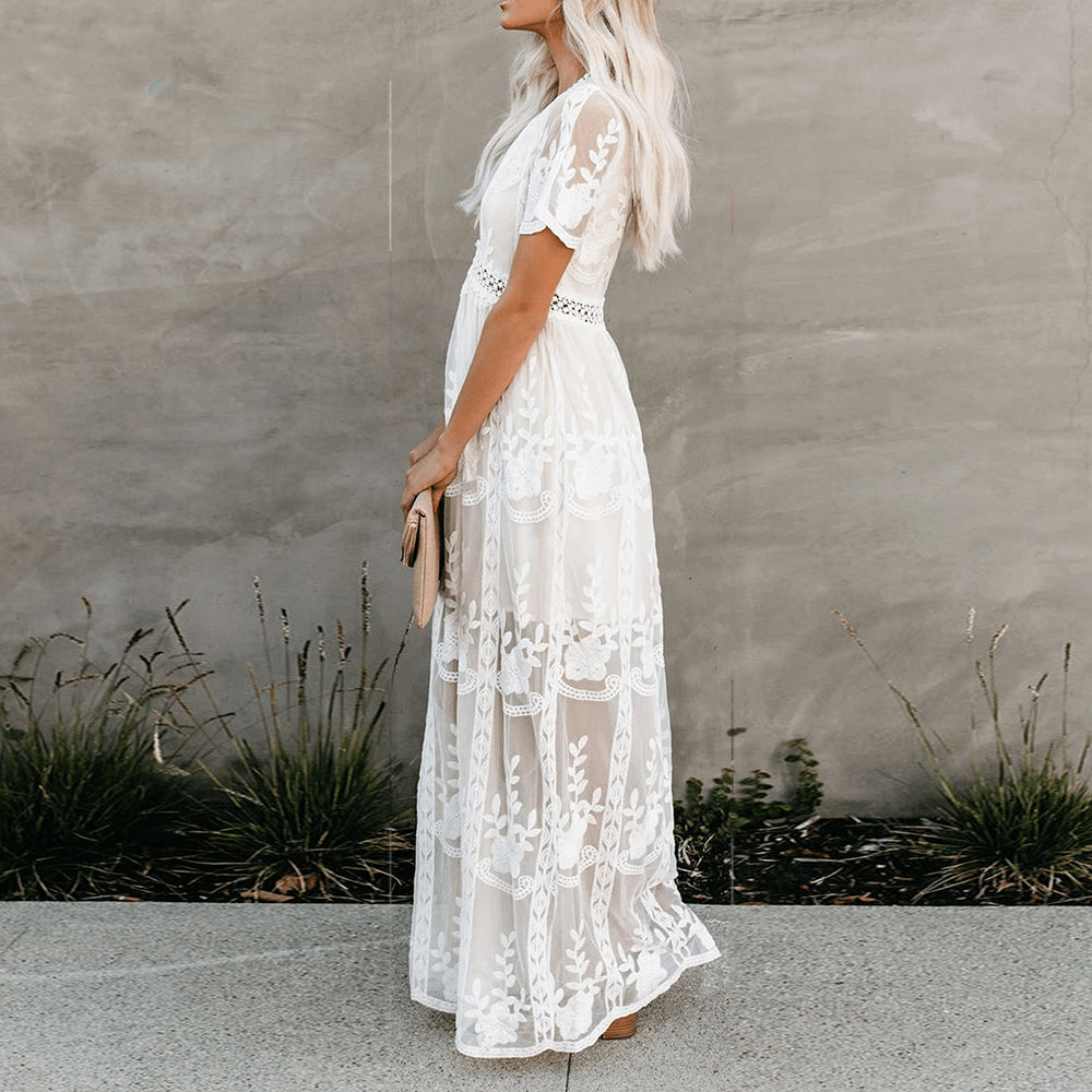 Luchtige zomerjurk van viscose – Merly