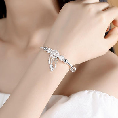 Zilveren Verstelbare Dromenvanger Armband - Aiyana
