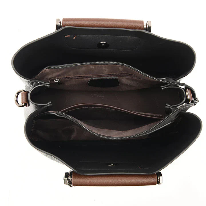 Luxe Leren Dames Handtas - Amara