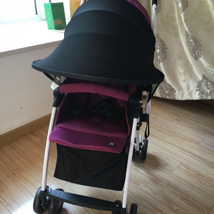 Universele zonbeschermhoes voor kinderwagen – SonnenSchild 85x48 cm
