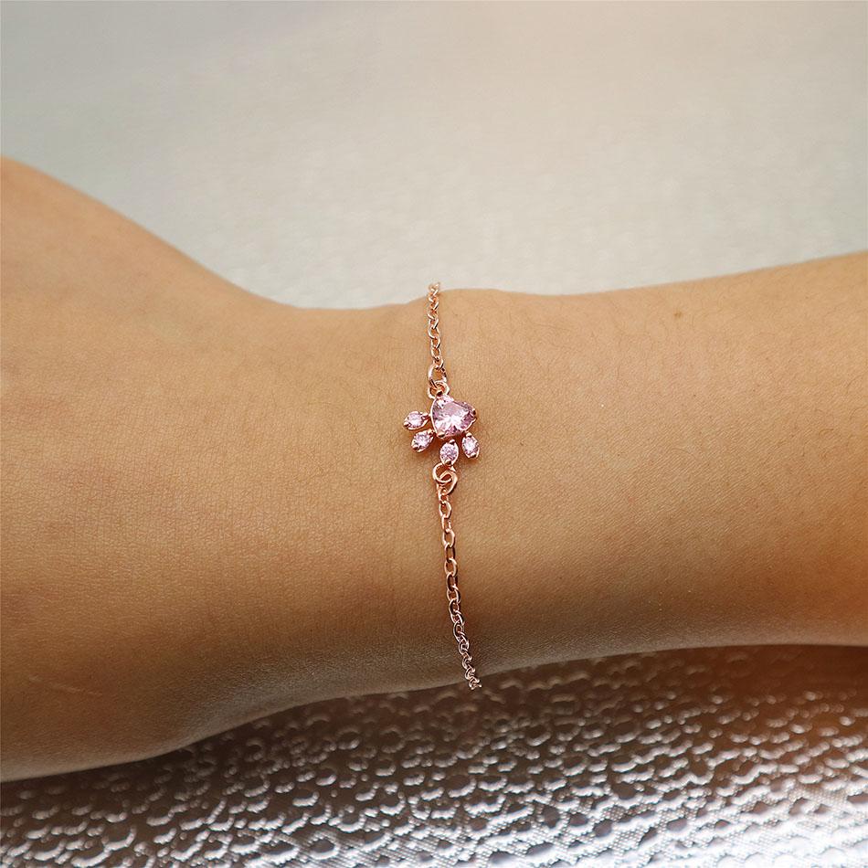 Armband van Rozenkwarts - LovePaw™