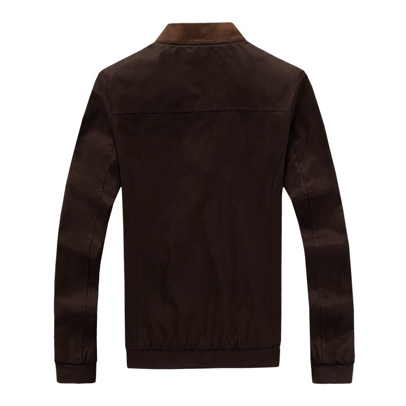 Lichte heren bomber overgangsjas in vintage-look – Adrian