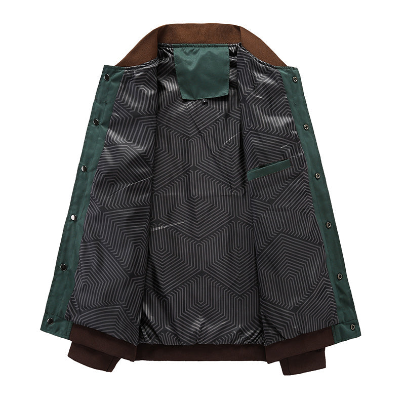 Lichte heren bomber overgangsjas in vintage-look – Adrian
