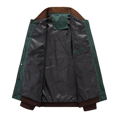 Lichte heren bomber overgangsjas in vintage-look – Adrian