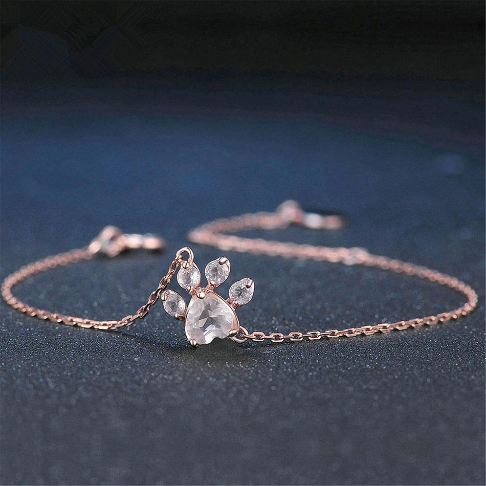 Armband van Rozenkwarts - LovePaw™
