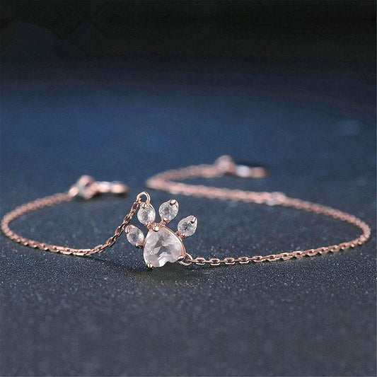 Armband van Rozenkwarts - LovePaw™