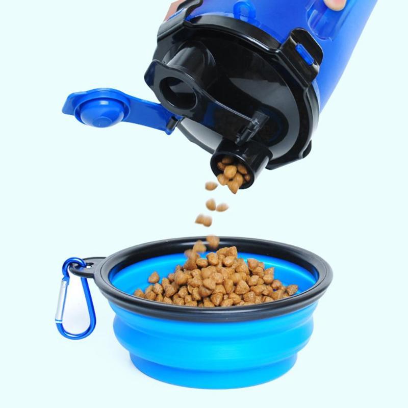 2-in-1 Reiscup met Voerbak - PawBuddy™