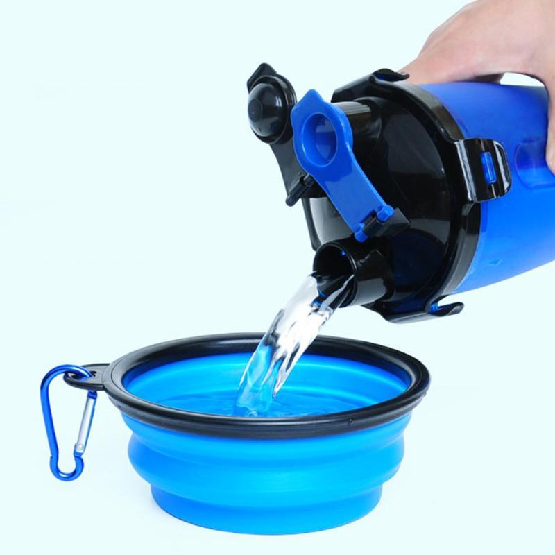 2-in-1 Reiscup met Voerbak - PawBuddy™
