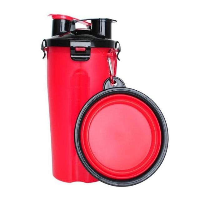 2-in-1 Reiscup met Voerbak - PawBuddy™