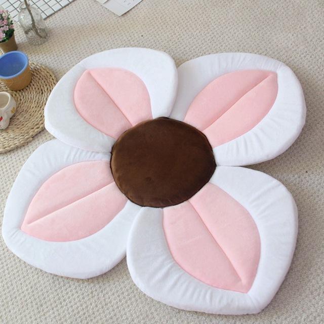 Zacht babybadje met bloemetjes voor de wastafel of op reis – Knuffelbloem