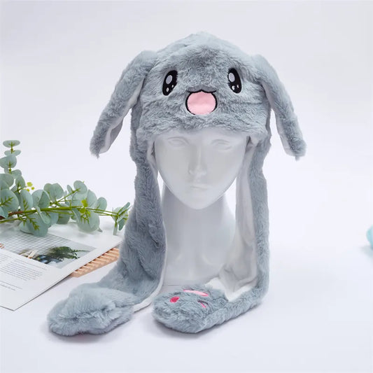 Schattige Muts met Bewegende Oortjes - BunnyBounce Hat