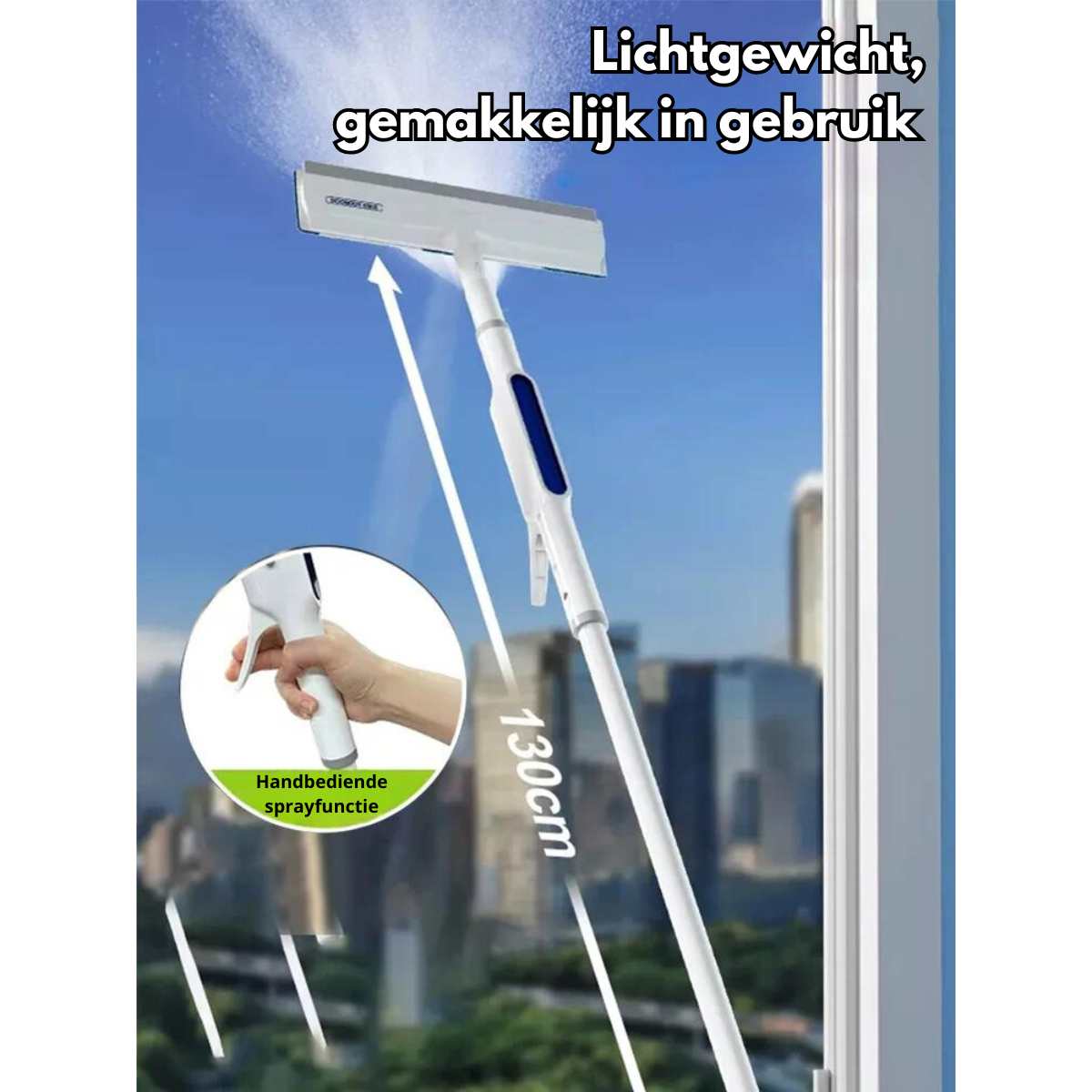 Functionele 3-in-1 Ramenwisser - ClearView
