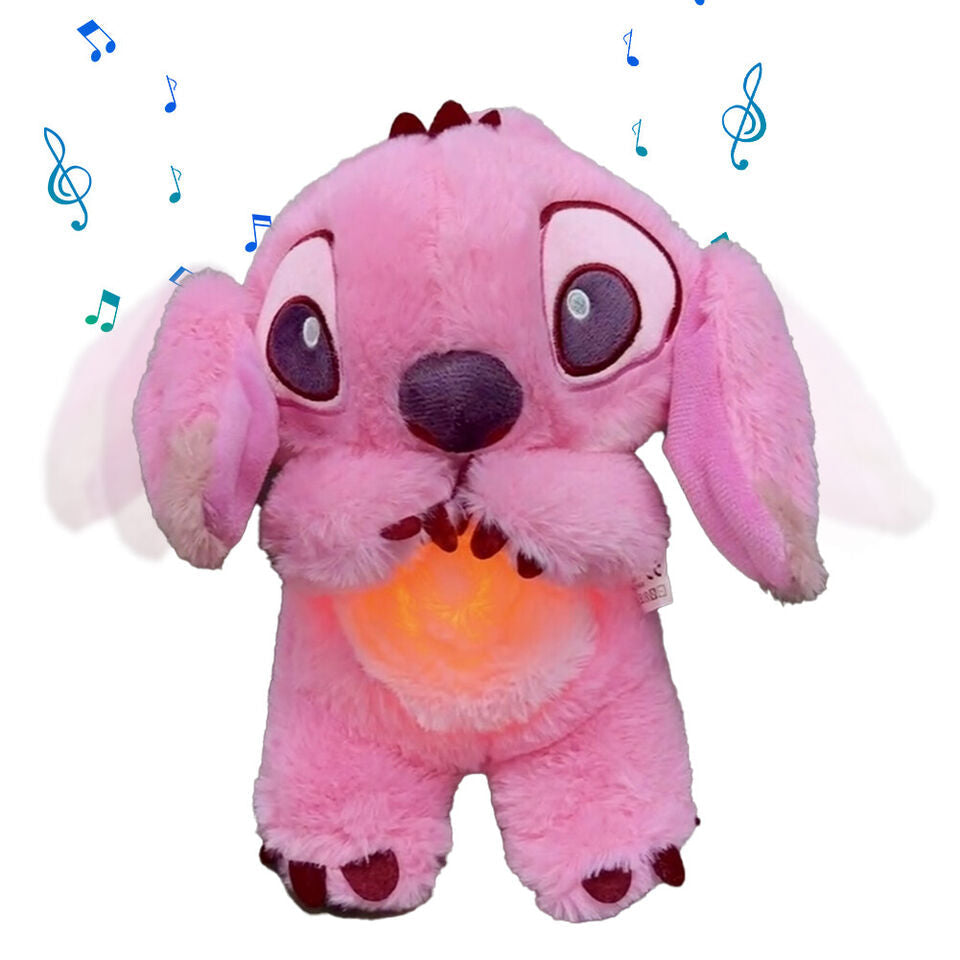 Rustgevend pluche knuffeldier met ademritme en slaapgeluid – Snoozie
