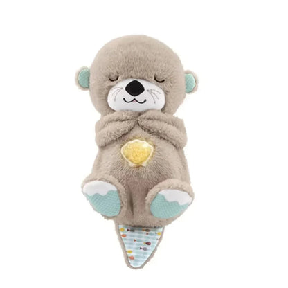 Rustgevend pluche knuffeldier met ademritme en slaapgeluid – Snoozie