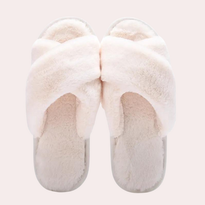 Warme Kruisband Pantoffels voor Dames - Maëlle