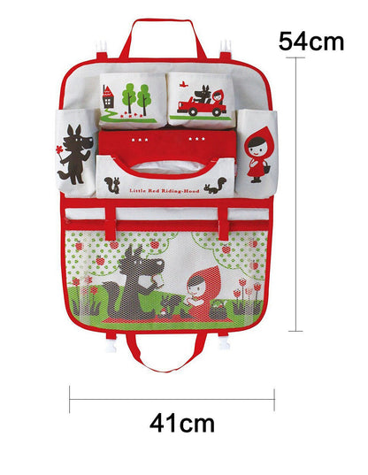 Auto-organizer voor kinderen met tablet- en fleshouder – Rückenbuddy (Koop 1, krijg 1 gratis)