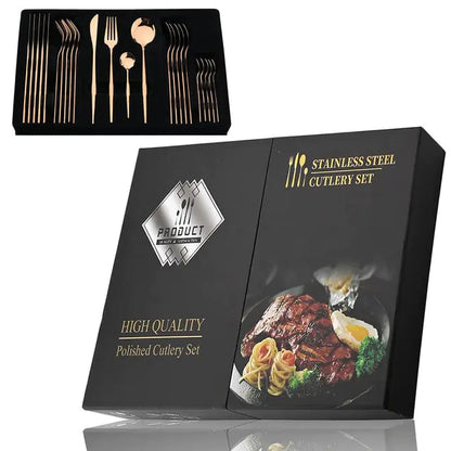 24-delige RVS Bestekset – Aurinox